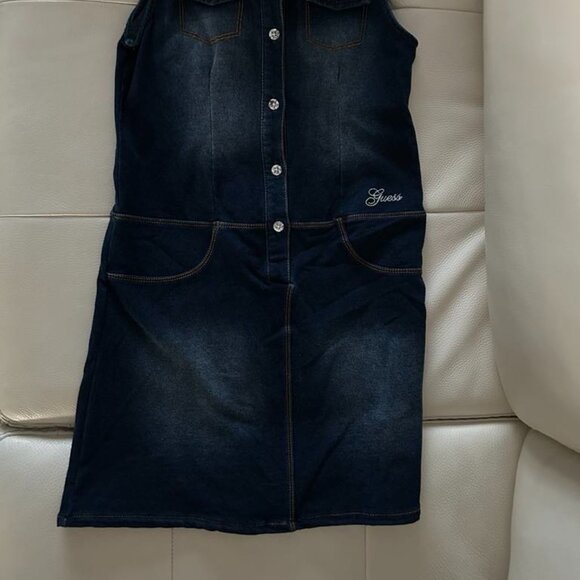 Guess Girl's Jean/Demin Dress Size12 - Picture 2 of 5